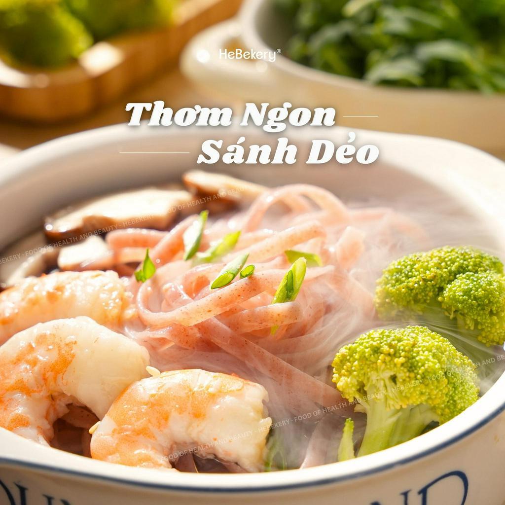 Phở Gạo Lứt Eat Clean - Keto - Das - Phở Gạo Lứt Ăn Kiêng Healthy HeBekery by HeBe