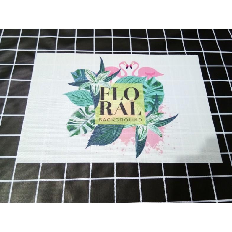 Tấm lót bàn ăn chống nước chống bám bẩn placemat Tropica - AsiaMart