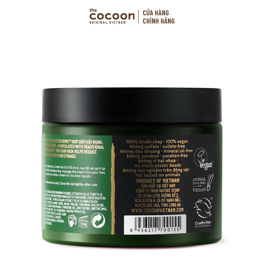 Kem ủ tóc bưởi Cocoon giảm gãy rụng và làm mềm tóc 200ml