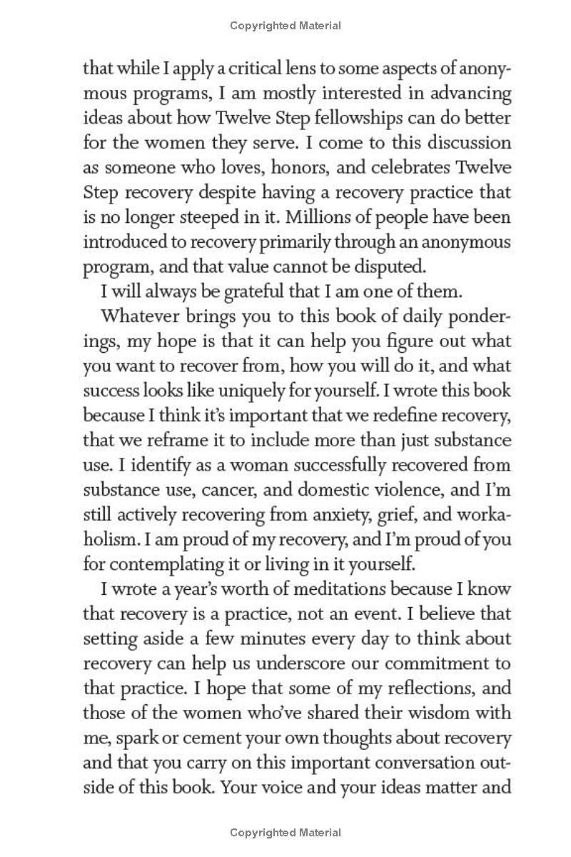 Sách ngoại văn: She Recovers Every Day - Meditations For Women