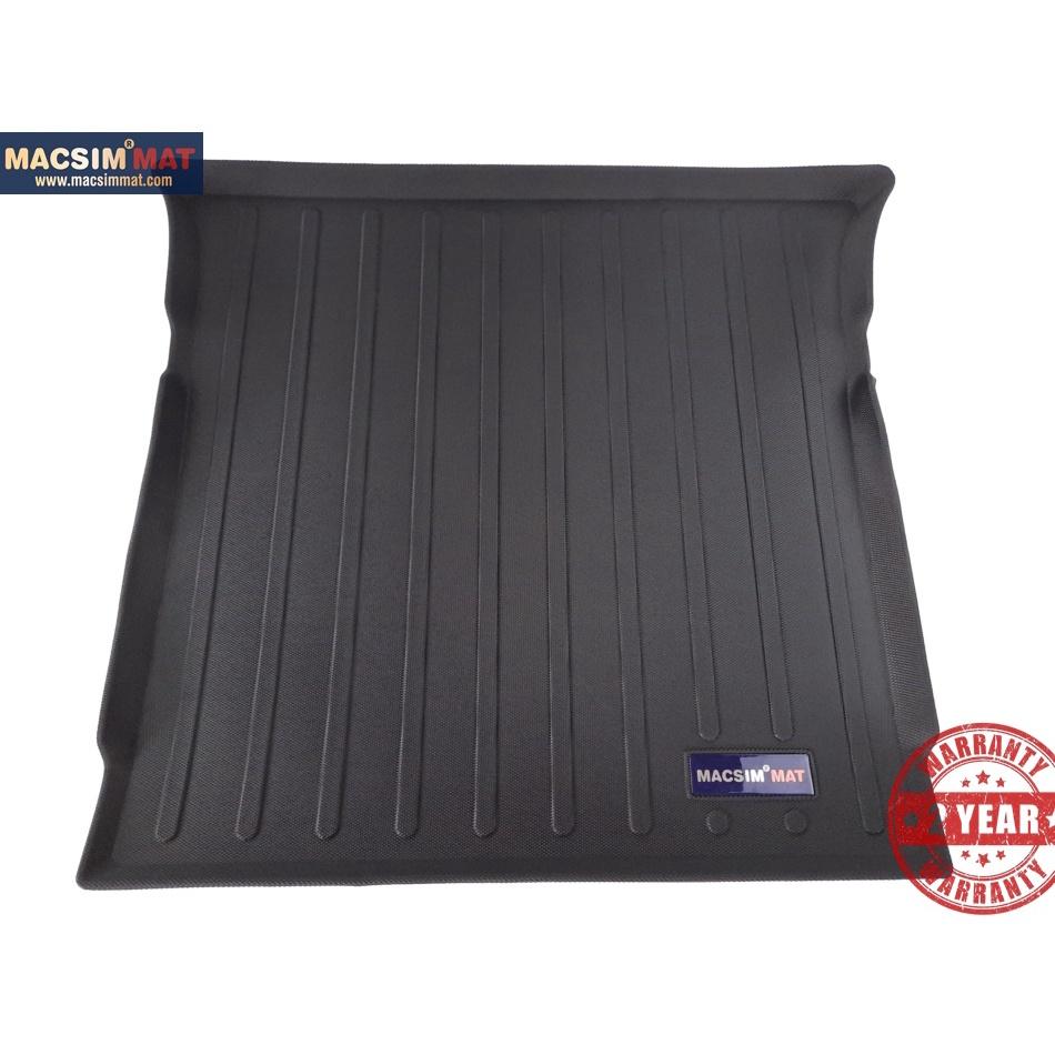 Thảm lót cốp xe ô tô Mercedes G500 2013-2017 nhãn hiệu Macsim chất liệu TPV cao cấp màu đen