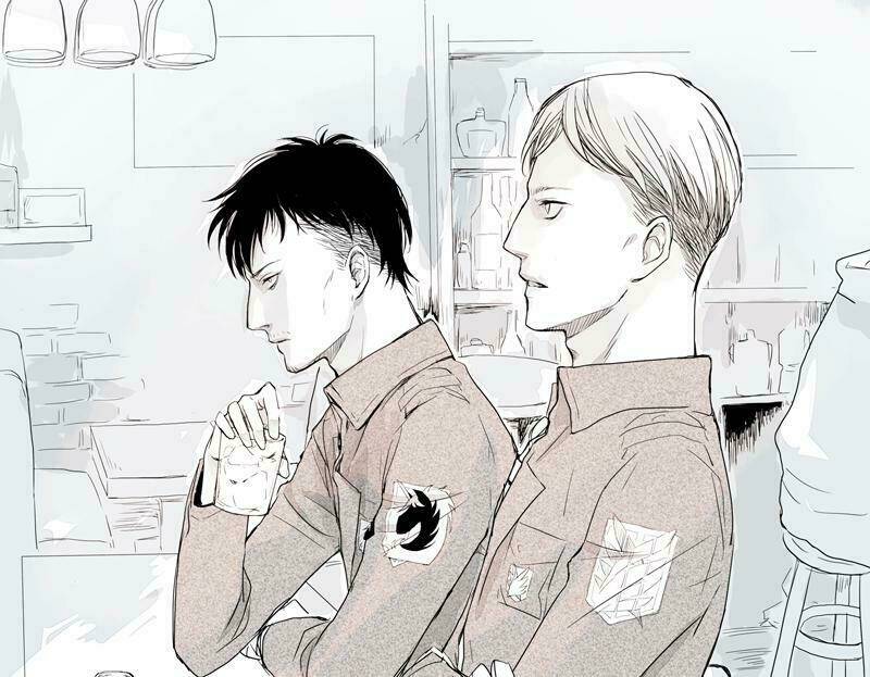 đại chiến titan - những sưu tầm về doujinshi chapter 49 8