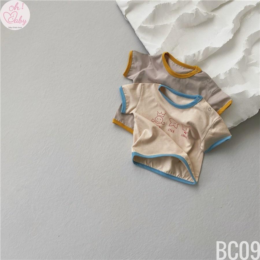 Bộ Cộc Cotton QC Cho Bé