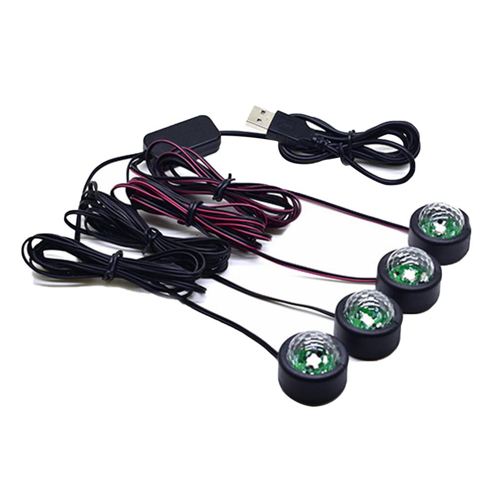Đèn Chiếu Sao Nhiều Màu 1.5w Cho Xe Hơi