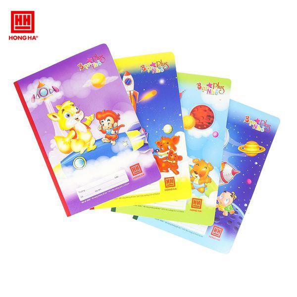 Vở 5 Ô ly 48 trang Hồng Hà School Bạn nhỏ 0550 (05 quyển)