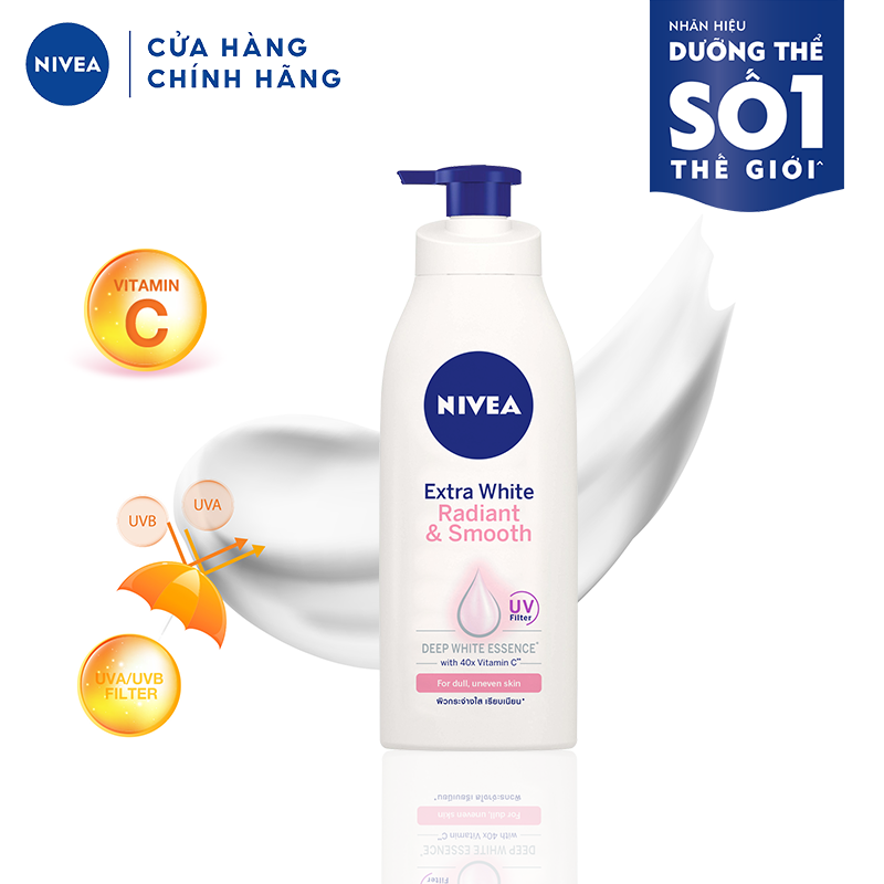 Sữa Dưỡng Thể Trắng Da Nivea 400ml -  83807