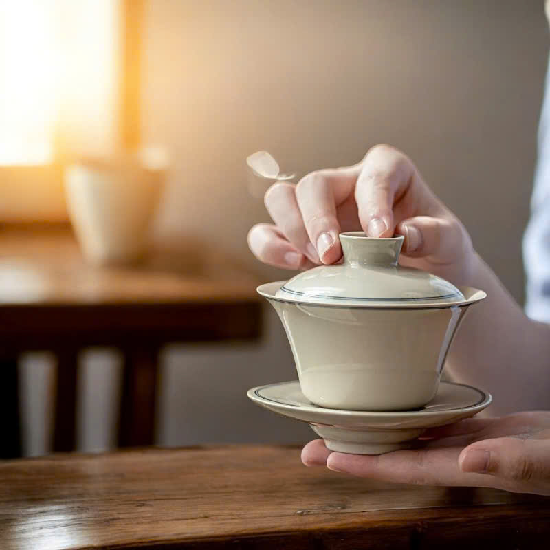 CHÉN KHẢI SỨ VIỀN XANH - TỐI GIẢN - DUNG TÍCH 125ML - GAIWAN