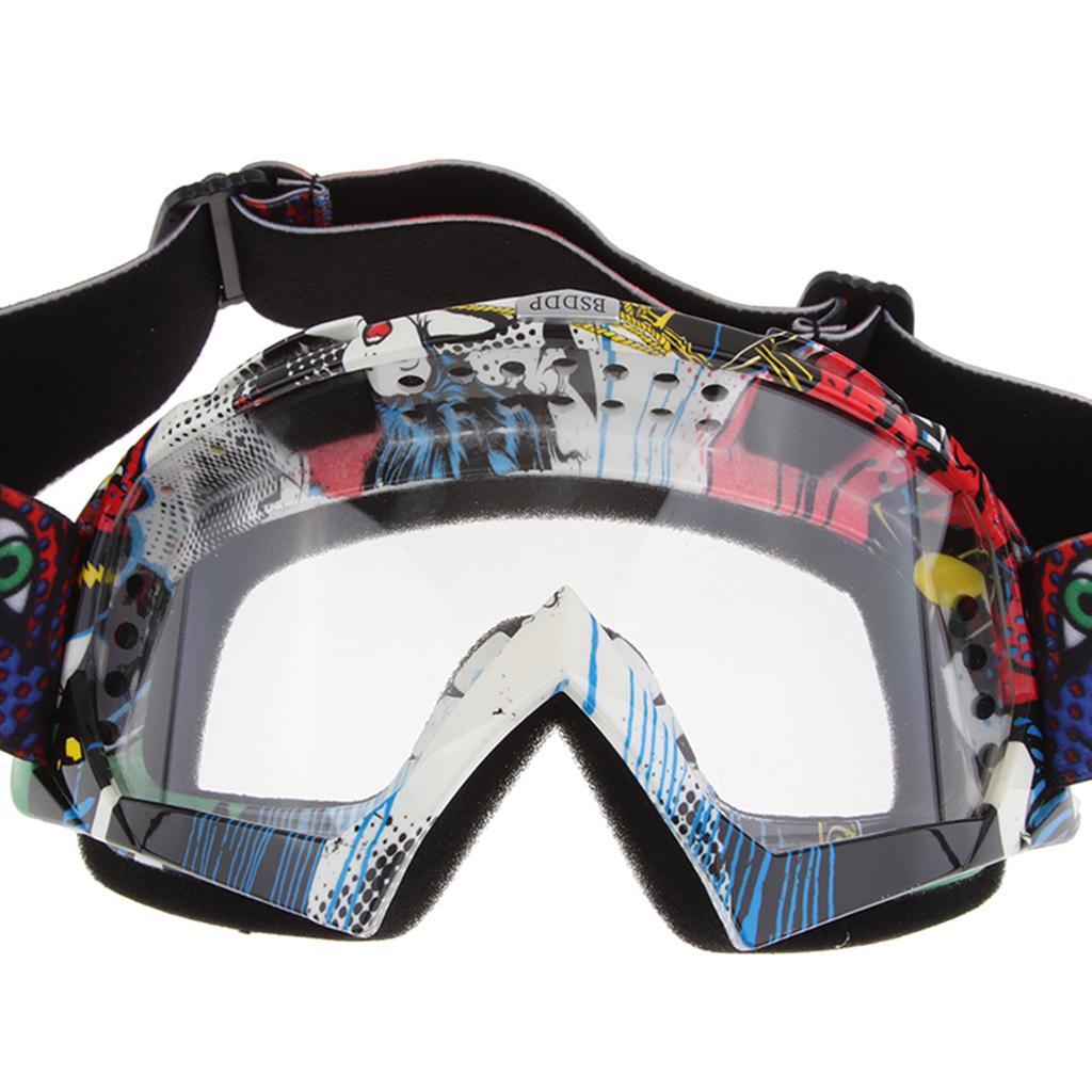 Anti Fog Motorcycle ATV Dirt Bike Racing Goggles Glasses