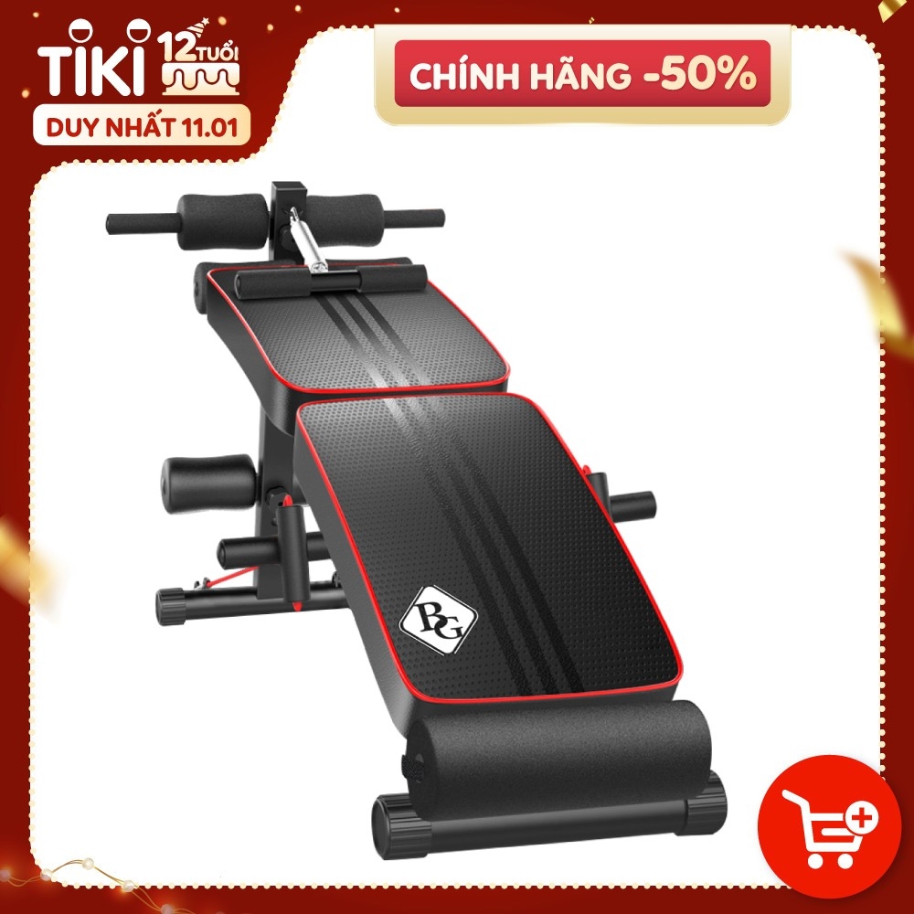 Ghế tập bụng cong có chốt gập SIT UP model 119 mới BG (hàng nhập khẩu)