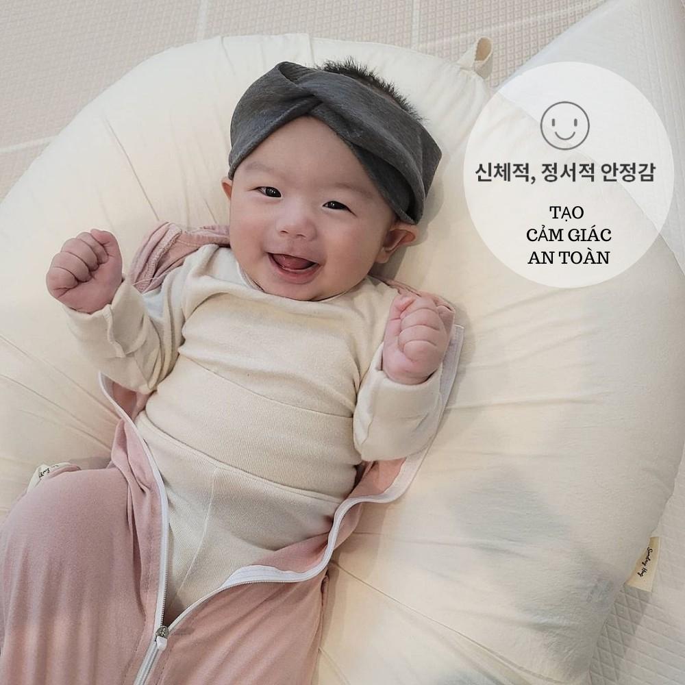 Nhộng chũn/Nhộng lưới Sunday Hug CAO CẤP giảm giật mình, giúp bé ngủ ngon, ít quấy khóc