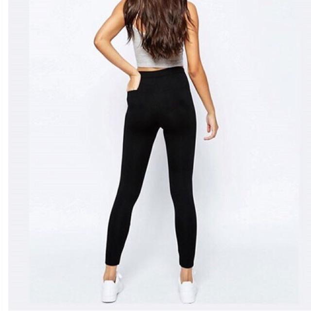 Quần legging 2 túi sau