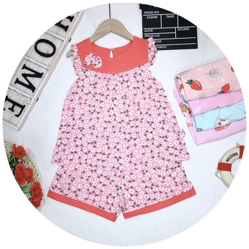 Bộ lanh lụa bé gái bb angel sz đại 20-38kg