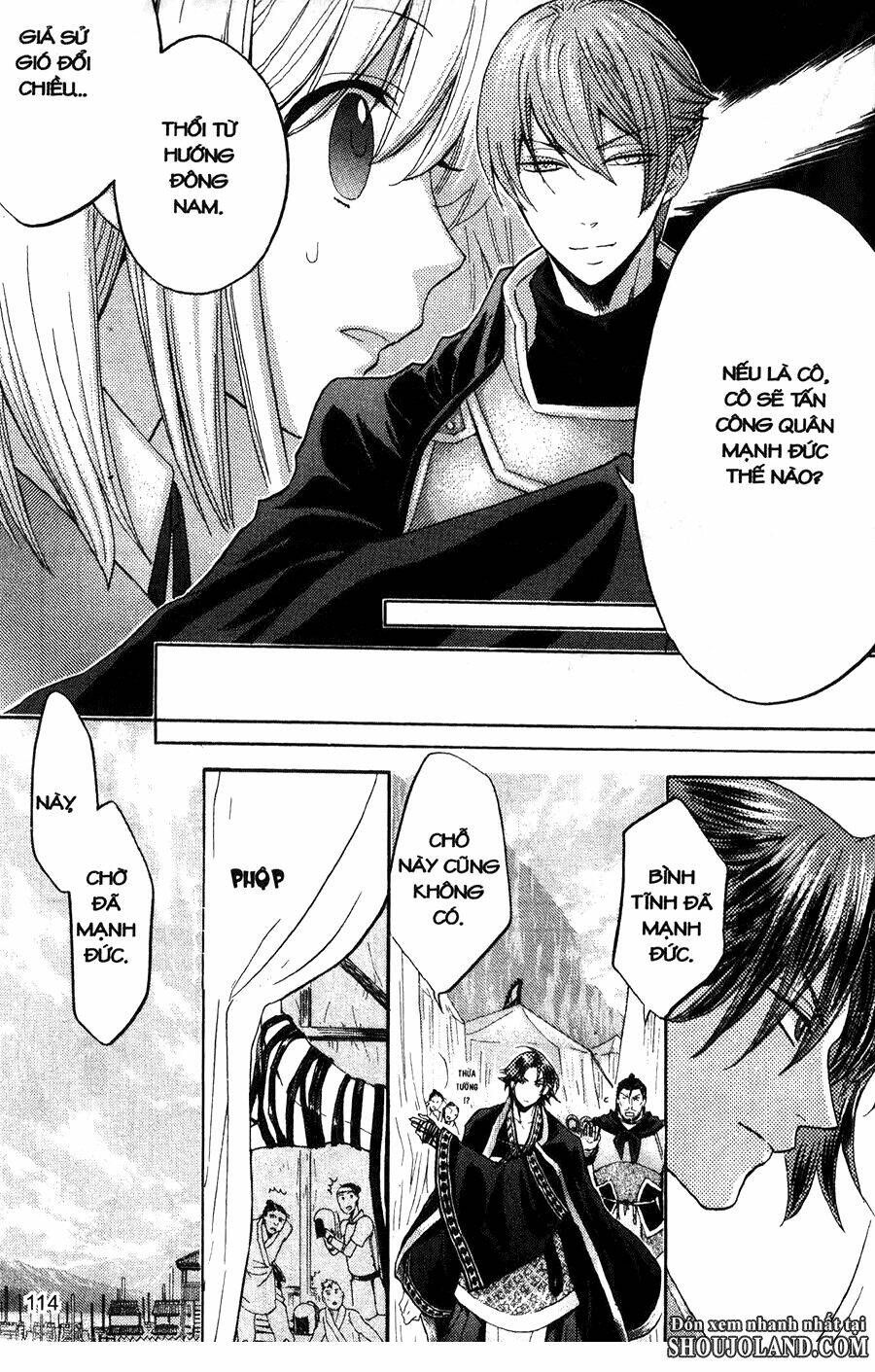 chuyện tình chiến quốc chapter 16 8