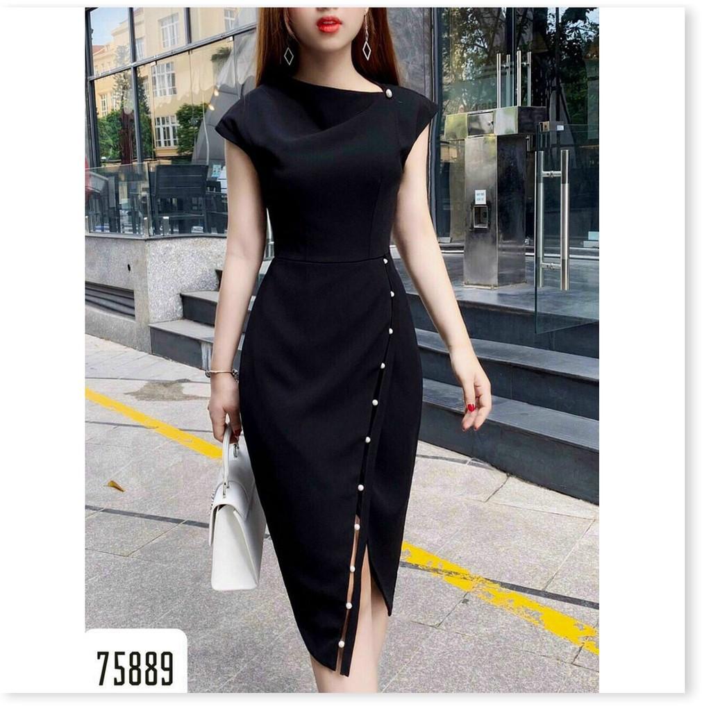 ĐẦM UMI ĐÍNH CƯỜM 2 MÀU XINH XẮN,HỌA TIẾT TRƠN NHƯNG KHÔNG KÉM PHẦN SANG TRỌNG 1HIT1 FASHION
