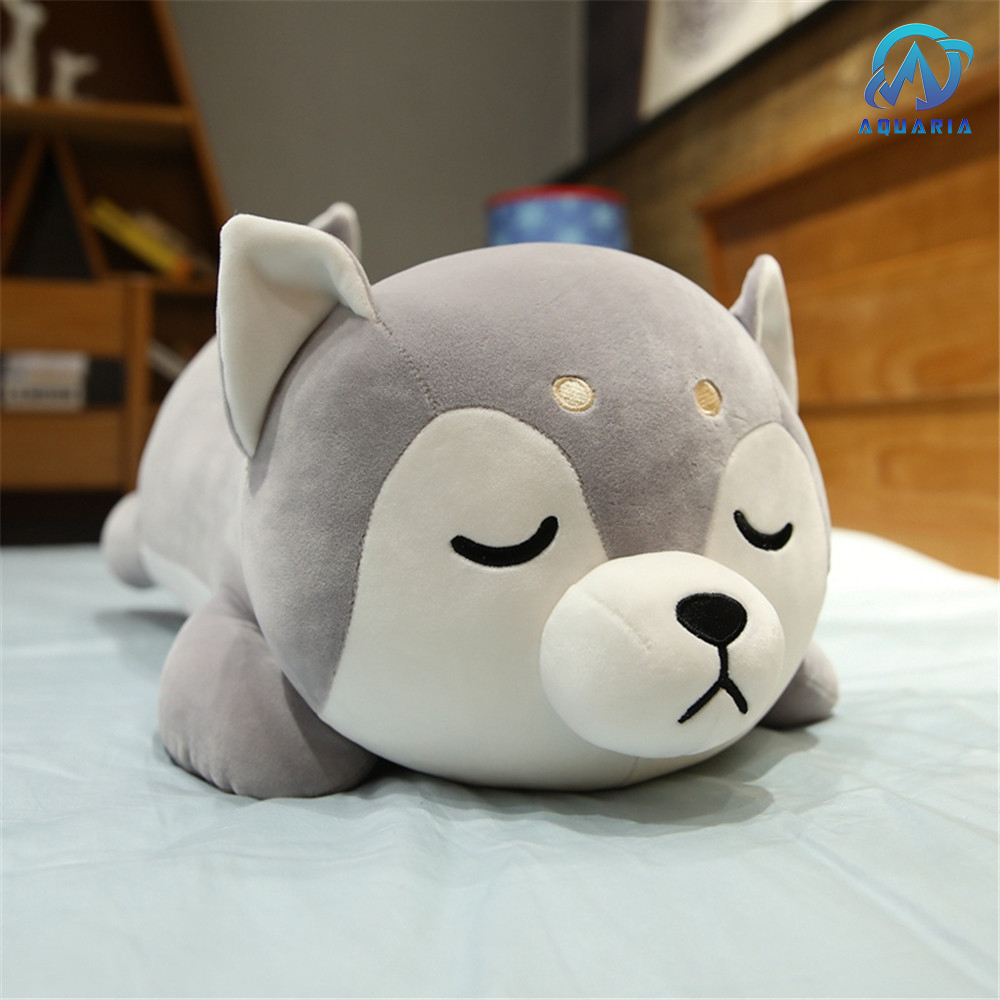Gấu Bông Cún Shiba Inu Nằm Lười Quà Tặng Độc Lạ