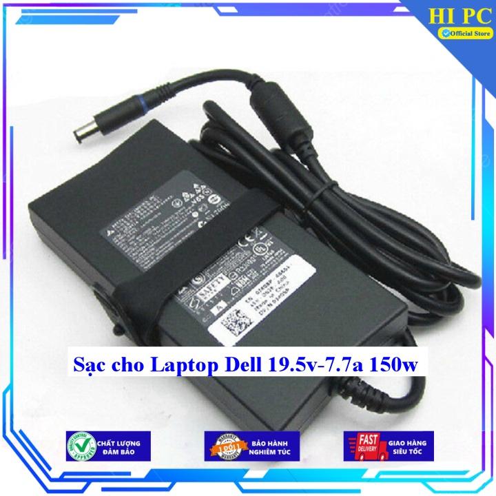 Sạc cho Laptop Dell 19.5v-7.7a 150w - Kèm Dây nguồn - Hàng Nhập Khẩu