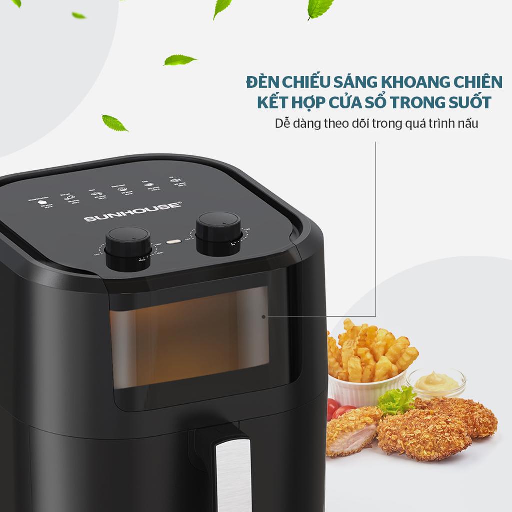 Nồi chiên không dầu Sunhouse 9 lít SHD4037  - Hàng chính hãng