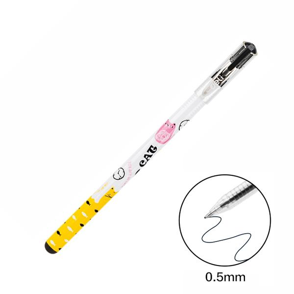 Bút Gel 0.5 mm - Deli EG81-BK - Mực Đen
