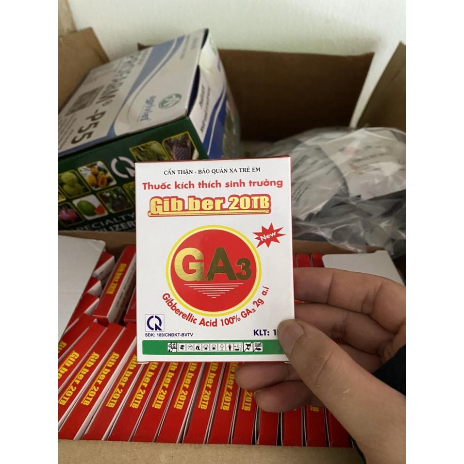 Phân bón lá GA3 kích thích sinh trưởng cho cây, hoa hồng, lan, dạng viên sủi , điều hòa sinh trưởng cây, hoa