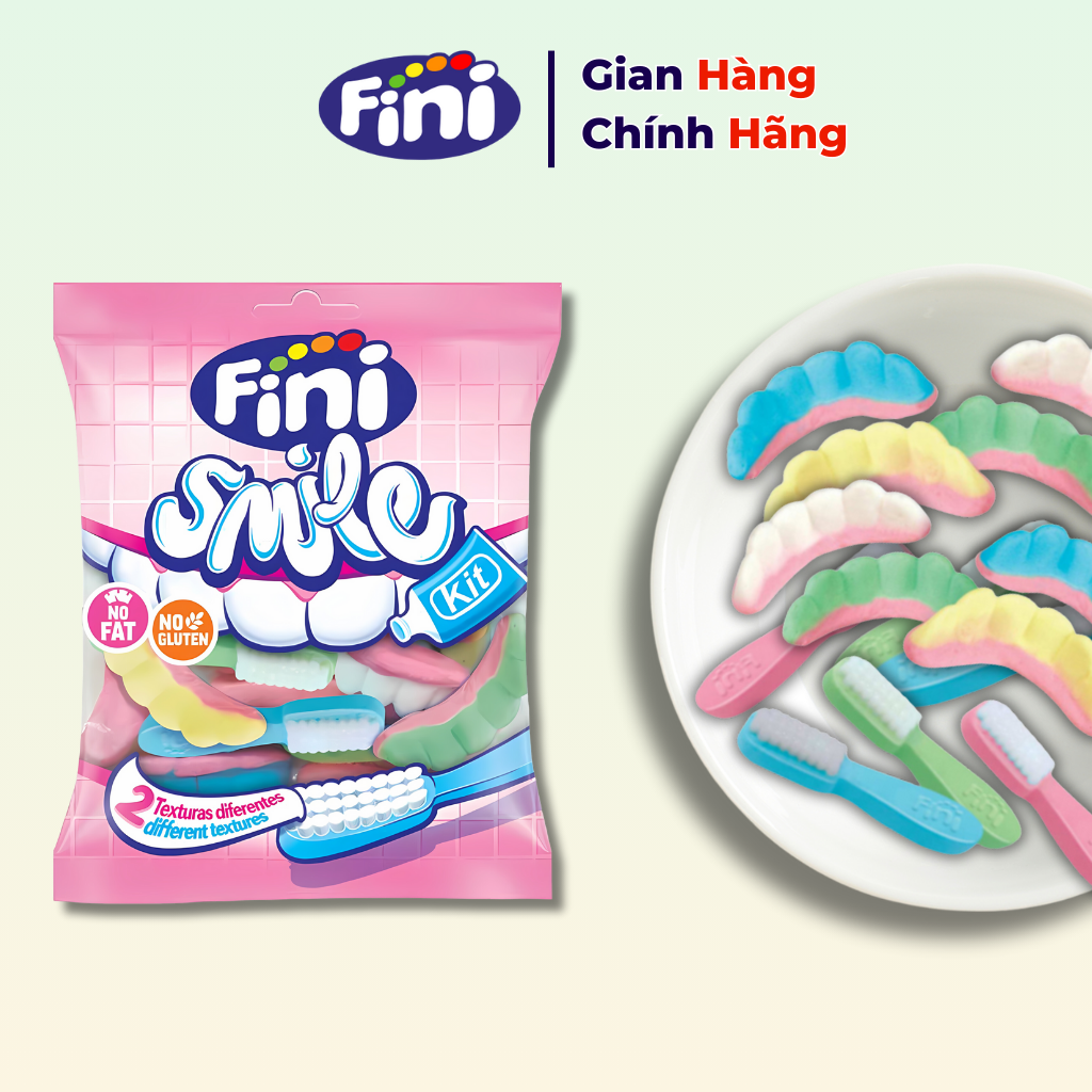 Kẹo dẻo FINI Smile Kit 90g