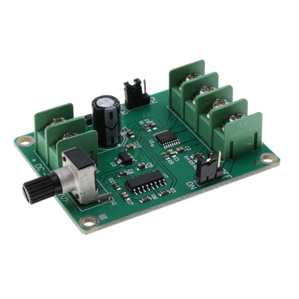 9 12V DC Brushless Driver Board Control to Support Phase Reversal Control for Supporting Hard Disk Motors