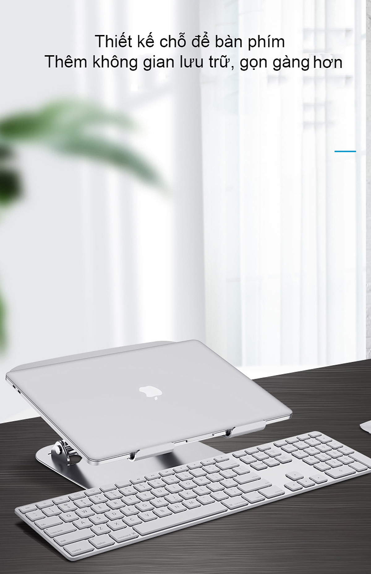 Giá Đỡ Máy Tính, Laptop, iPad, Macbook Hợp Kim Nhôm Cao Cấp. Hỗ Trợ Tản Nhiệt Chống Mỏi Cổ, Vai, Gáy