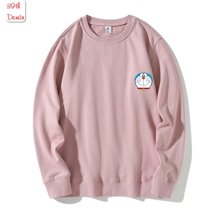 Áo nỉ DORAEMON ngộ nghĩnh phong cách Hip Hop graffiti sweater unisex Form rộng Free Size