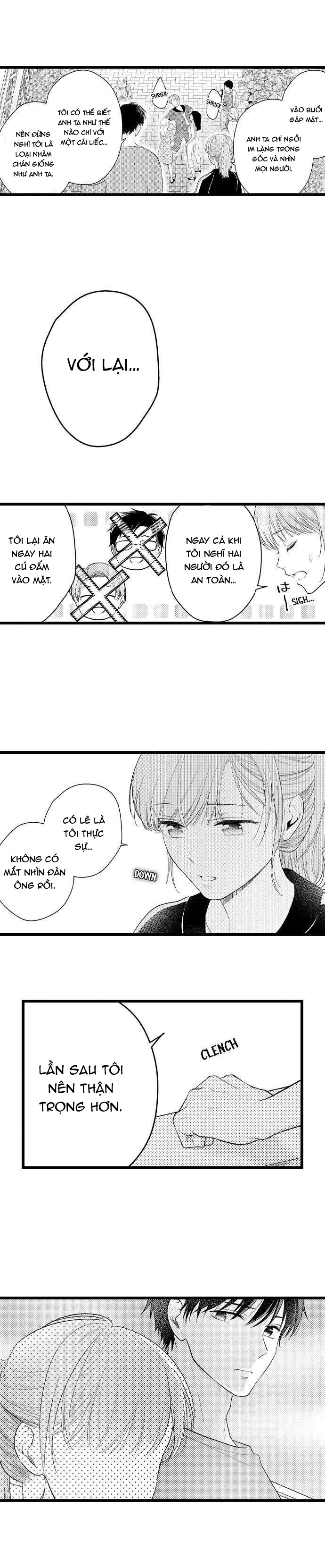 chỉ 3 giây sau, anh ấy như biến thành quái thú chapter 12.1 3