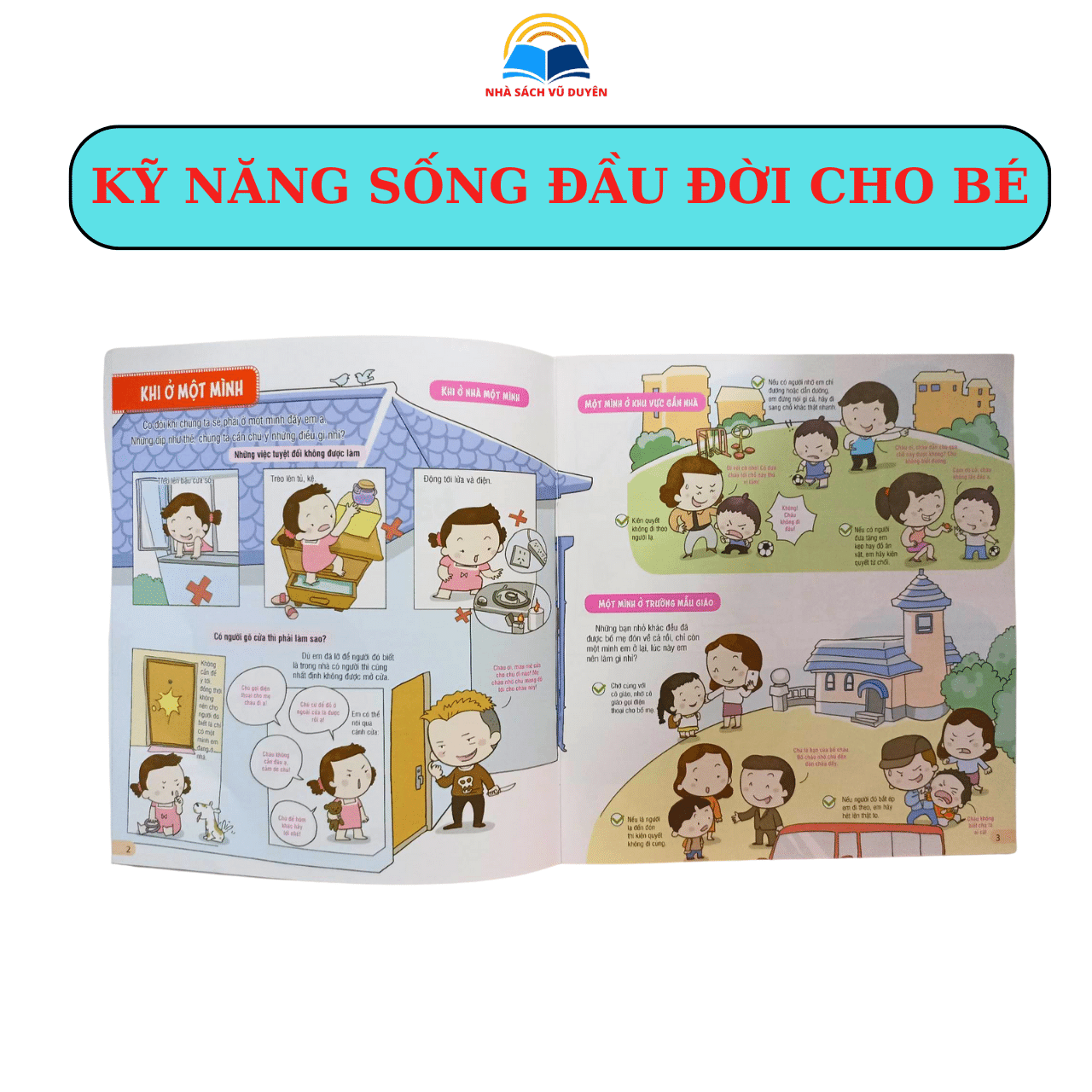 Bộ Sách Kỹ Năng Sống Đầu Đời Và Quy Tắc Ứng Xử Cho Bé 3-12 Tuổi Gồm 5 Cuốn