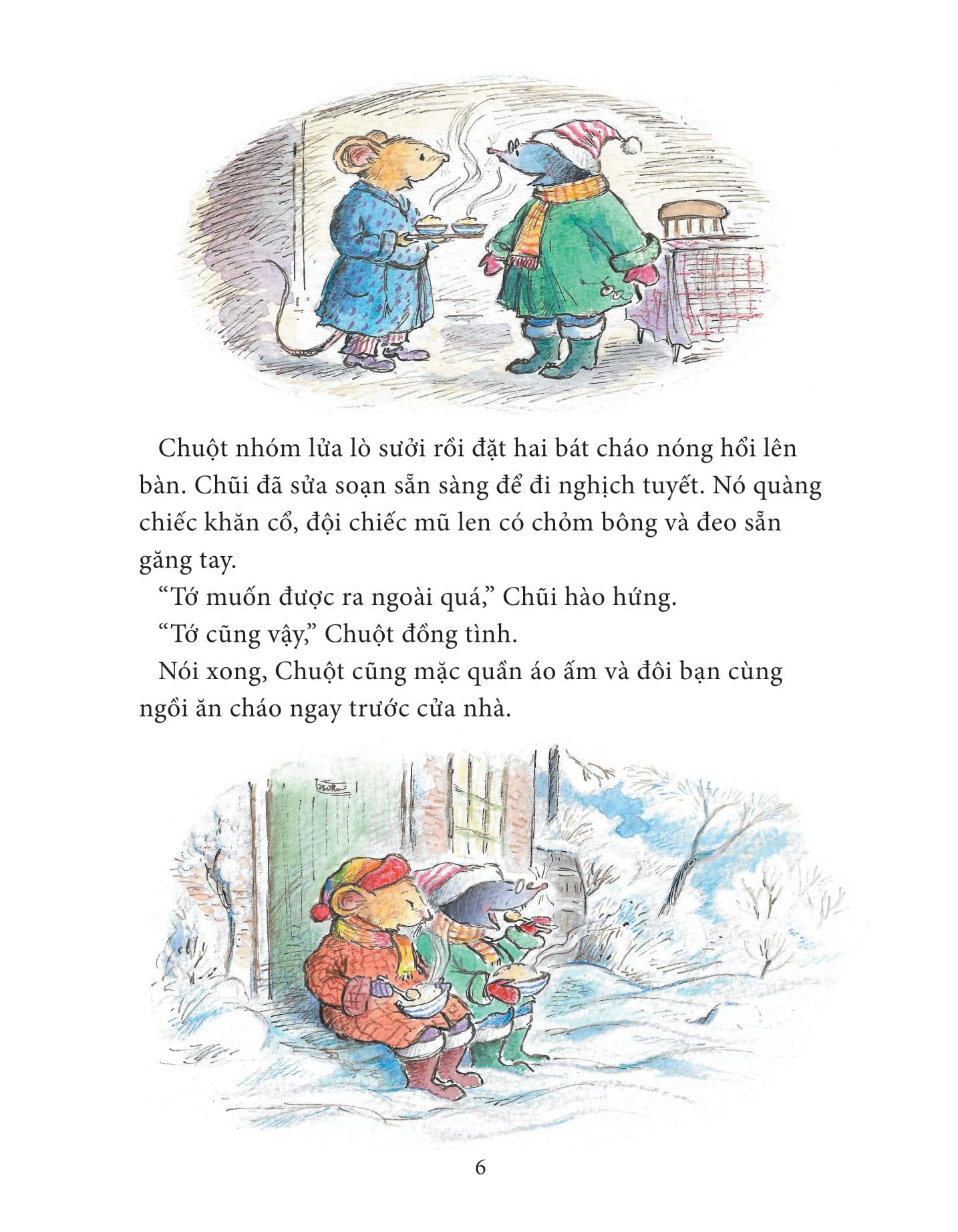 Sách - Chuột Và Chũi - Tờ Lịch Giáng Sinh