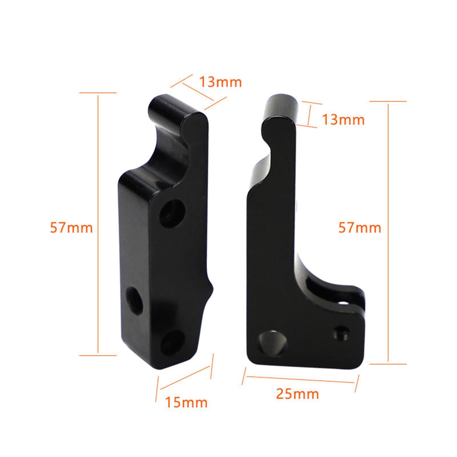 2x 3D Printer Parts /Aluminum Alloy/ Environmental Protection/ Stepper Motor Mounting Bracket /Motor Fixed Kit for Ender 3 Pro CR-10 Series