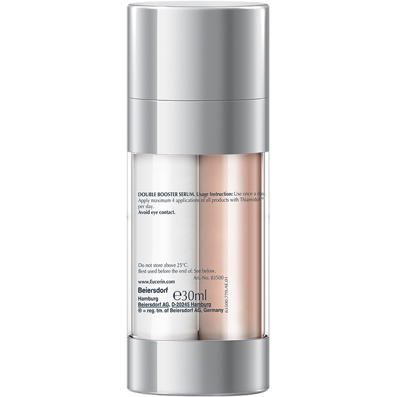 Tinh Chất Dưỡng Trắng Da Giảm Thâm Nám Eucerin Double Bosster Serum Tặng Sữa Rửa Mặt Utra White