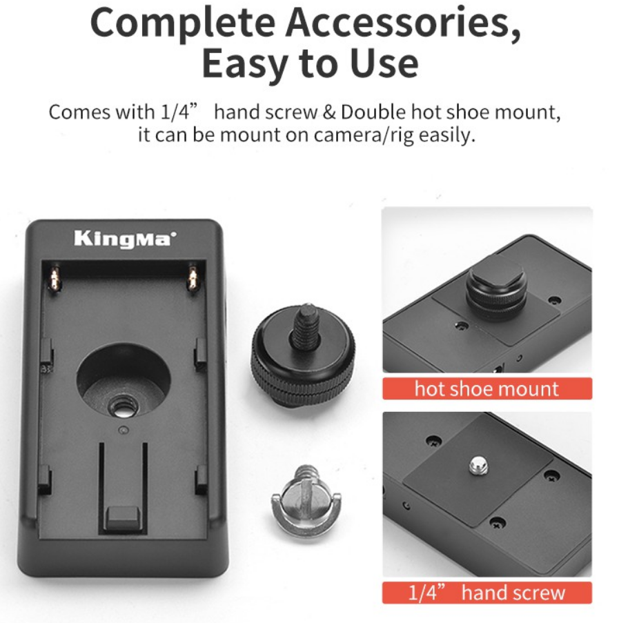 Pin ảo/ giả pin/ Pin Dummy Kingma for Sony NP-FZ100, Hàng nhập khẩu