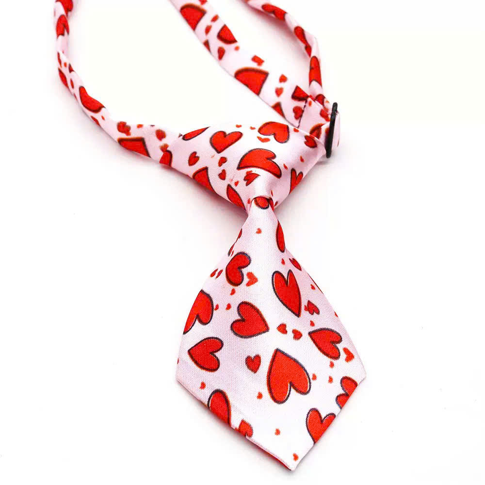 VÒNG CỔ THÚ CƯNG CÀ VẠT THÚ CƯNG CÀ VẠT CHÓ MÈO DỄ THƯƠNG VALENTINE SIZE 22-45CM MÃ 15 CHO THÚ CƯNG CHÓ MÈO