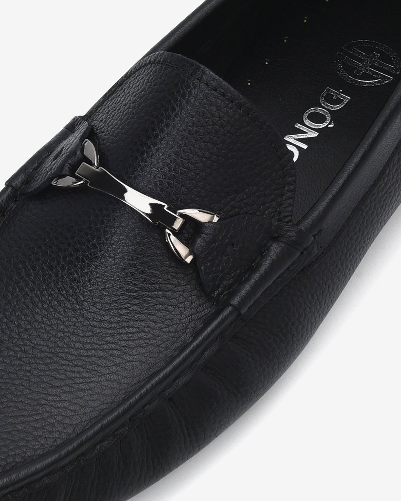 Giày lười nam Đông Hải thiết kế Horsebit Loafer đính kim loại ngang mũi giày tăng vẻ thanh lịch - G2283