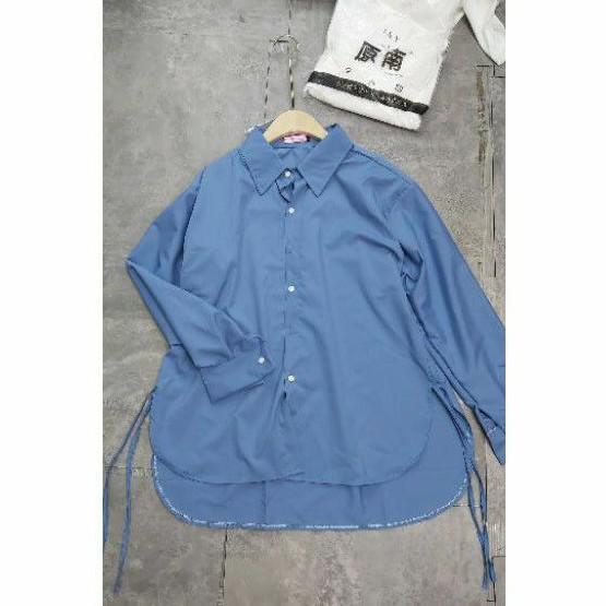 Sơ mi lệch tà ulzzang xinh xắn