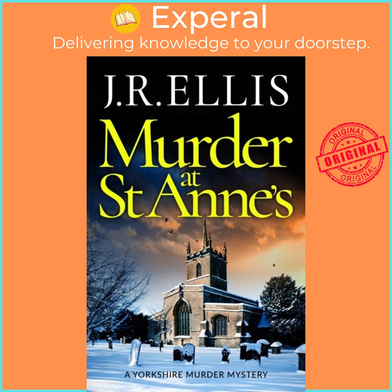 Sách - Murder at St Anne's by J. R. Ellis (UK edition, paperback)