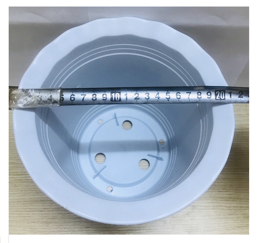 2 Chậu Nhựa Trồng Hoa,Cây Cảnh Hình Tròn BB 260x230 CN