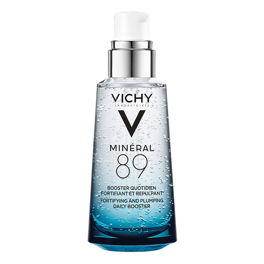 Bộ Sản Phẩm Dưỡng Chất (Serum) Giàu Khoáng Chất Vichy Mineral 89 50ml Giúp Da Sáng Mịn Và Căng Mượt Tặng Túi Laptop Vichy Cao Cấp