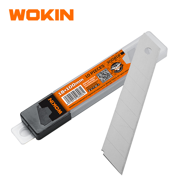 Bộ 10 lưỡi dao rọc giấy WOKIN 300818