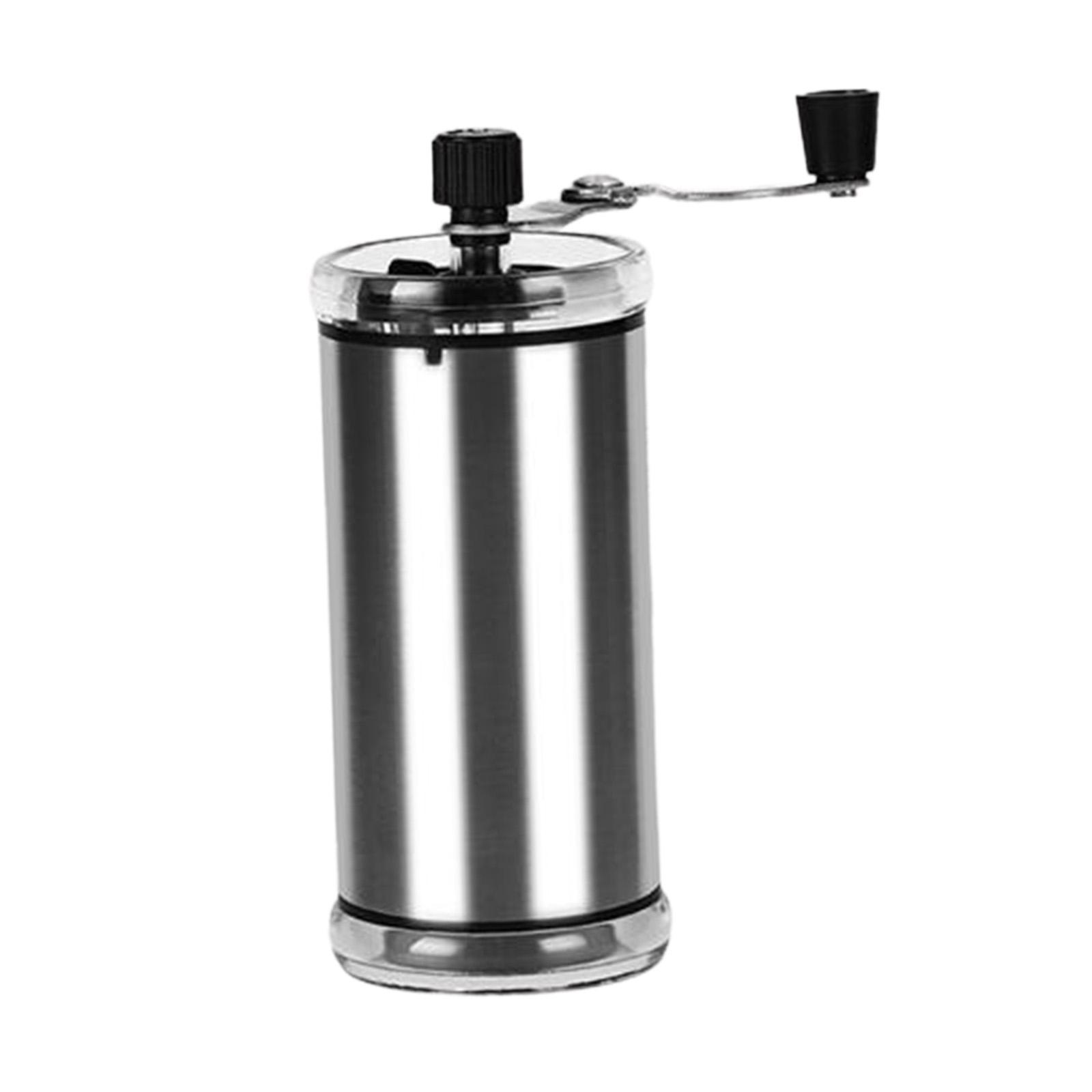 Manual Coffee Bean Grinder Ceramics Burr Adjustable Setting Coffee Lover Gift Hand Crank Coffee Mill Portable for Hiking Kitchen Espresso