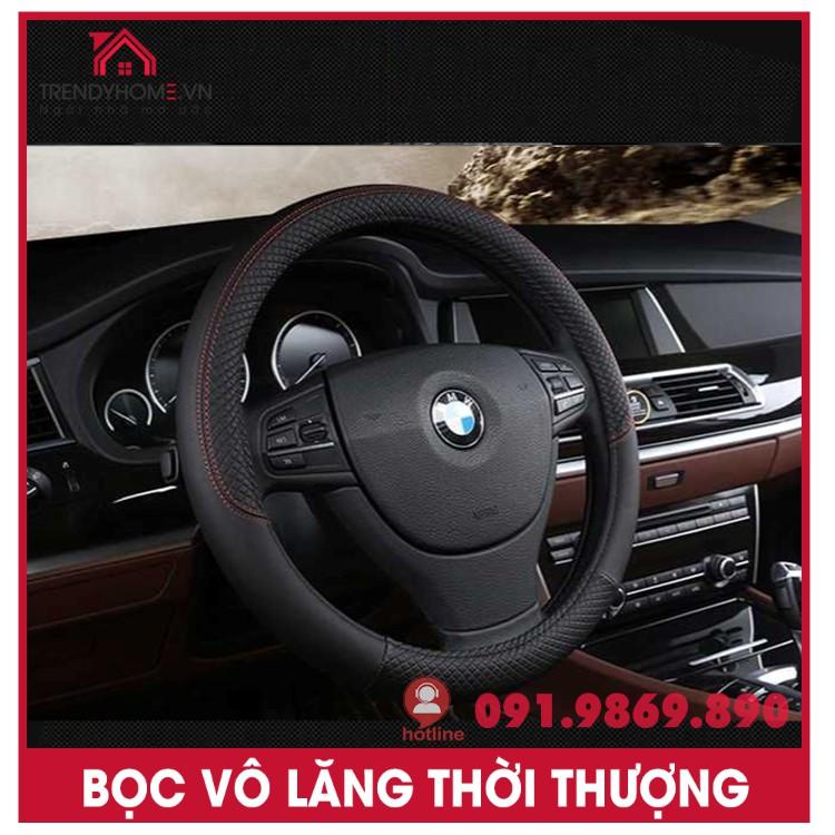 Bọc vô lăng xe Ô TÔ Da PU thoáng khí Bọc vô lăng nhập khẩu hàng xịn nhất
