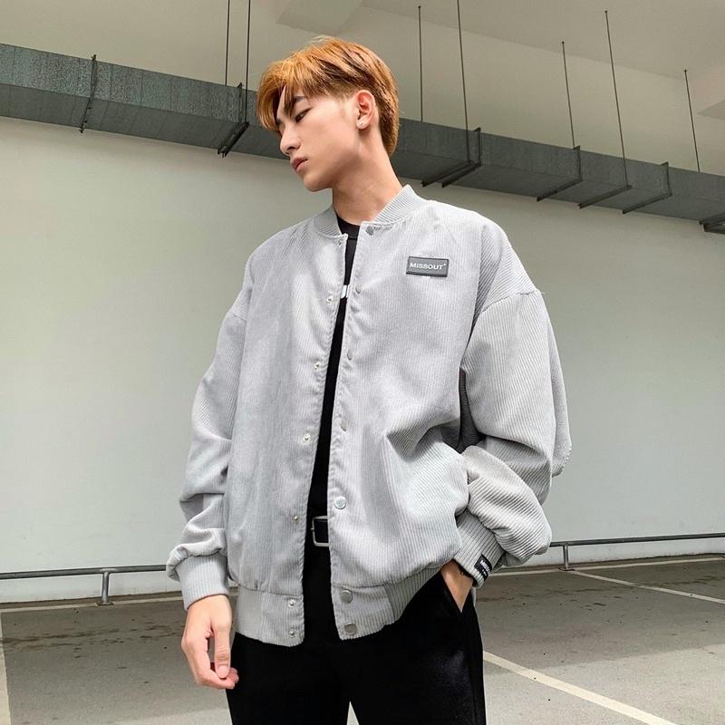 Áo Khoác Bomber MST Bomber Jacket chất nhung gân dày dặn lót dù / Nam nữ unisex