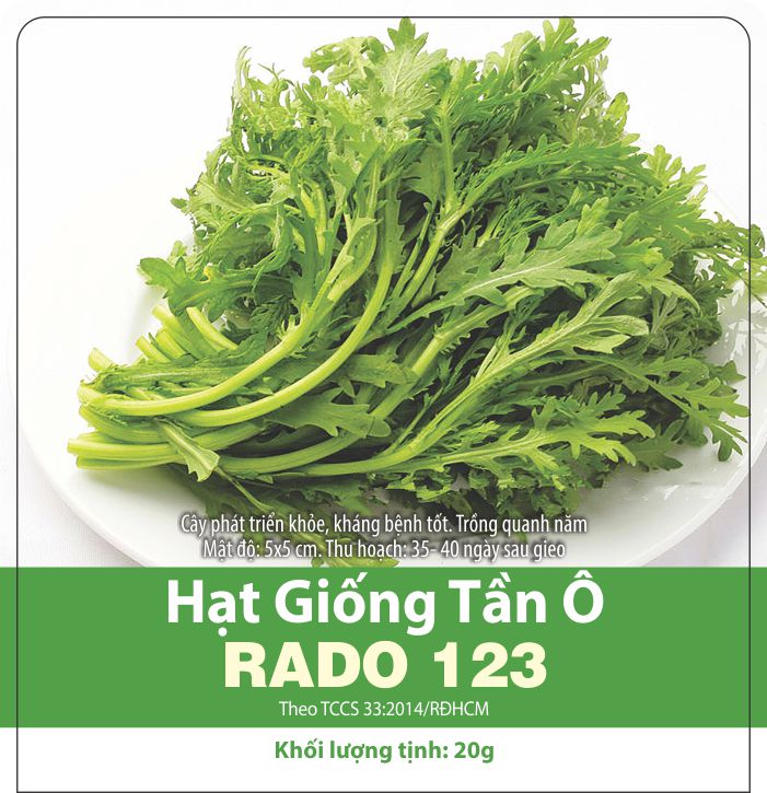 Combo 3 Gói Hạt Giống Rau Muống Lá Tre, Rau Tần Ô và Cà Chua Chịu Nhiệt Rạng Đông