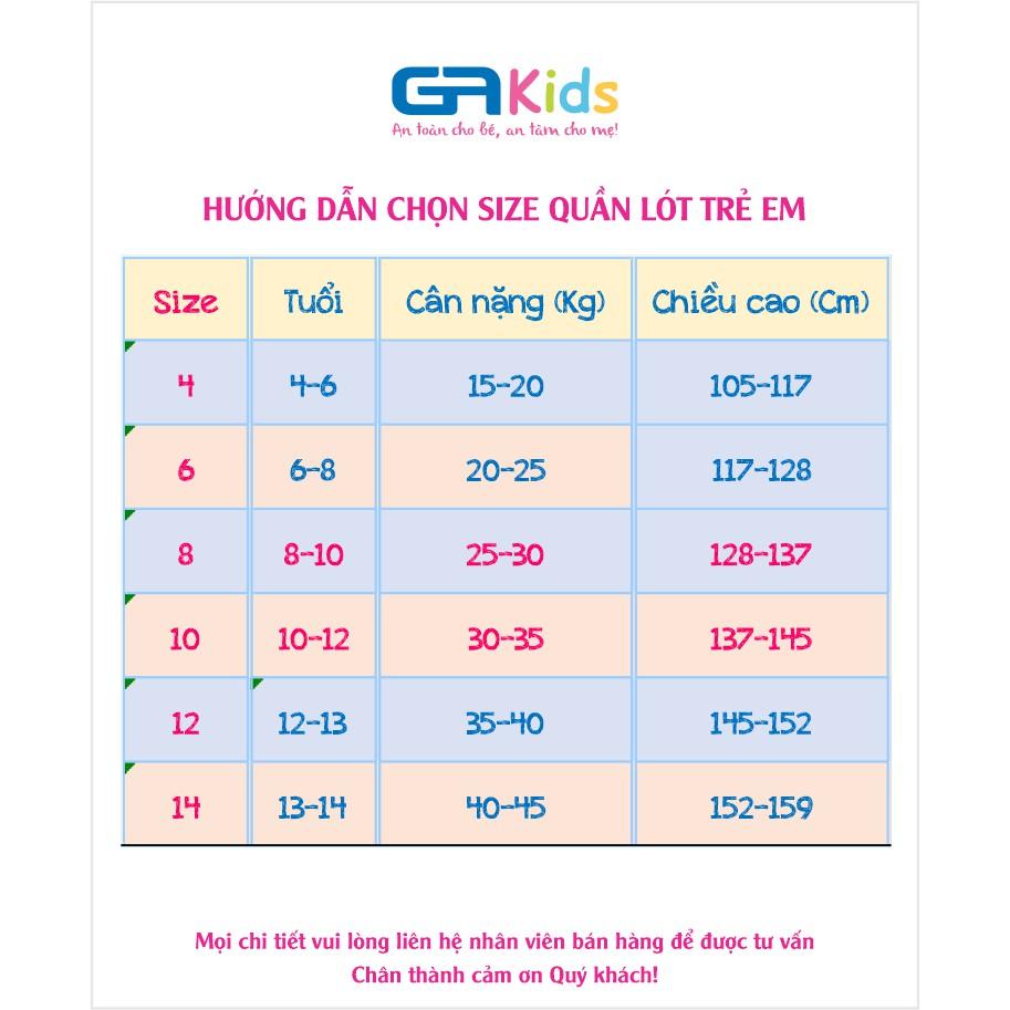 COMBO 3 QUẦN LÓT BÉ TRAI BRIEF GAKIDS