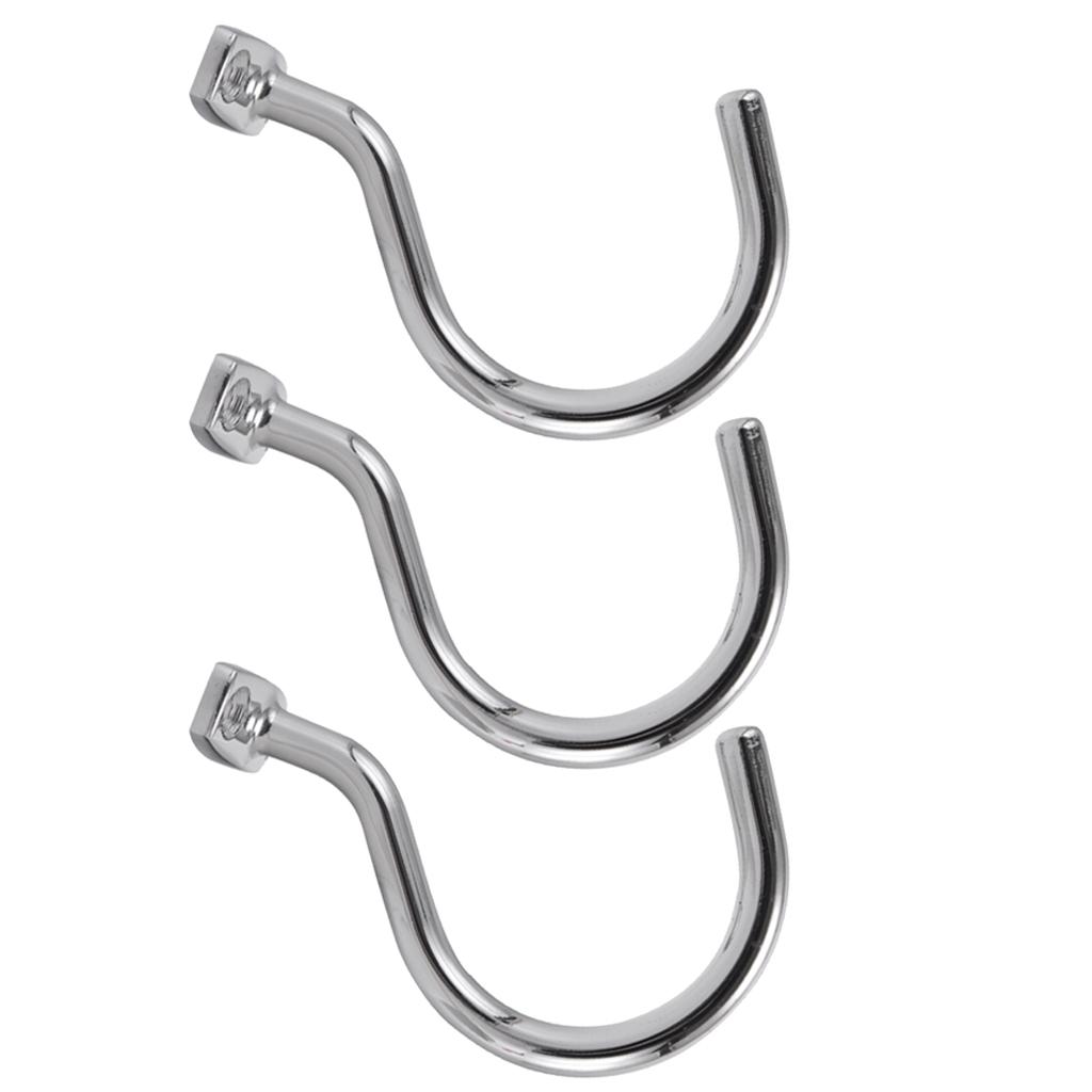 3 Chrome Móc Bi Da Bida Cầu Dính Hoặc Bể Gác