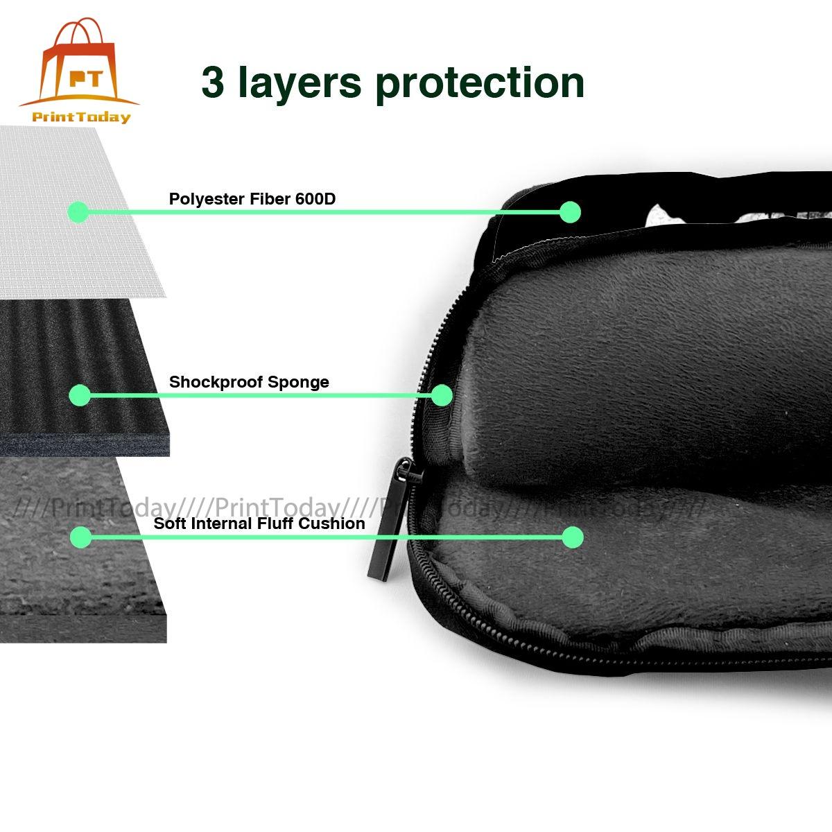 Lý Tiểu Long Laptop Túi Bảo Vệ Vintage Túi Máy Tính Xe Đạp Đeo Chéo Laptop Túi