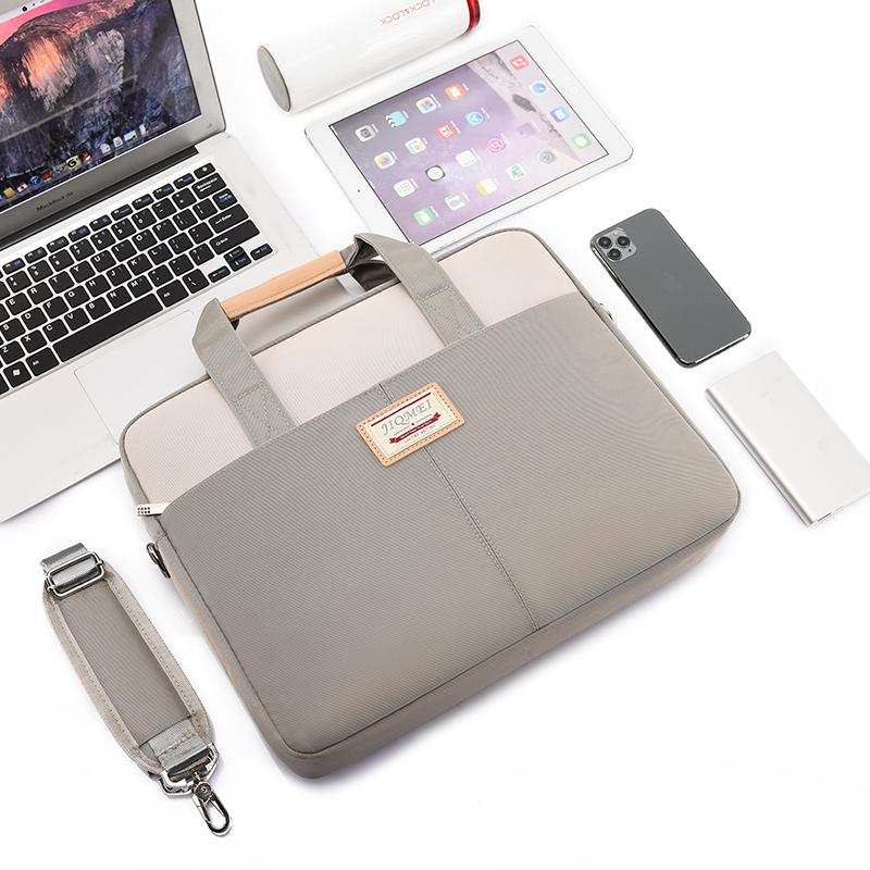 Túi Đựng Laptop Bảo Vệ Dây Đeo Vai Xách Tay Cho 13 14 15.6 Cho Macbook Air Pro Chống Sốc Cầm Tay Nữ