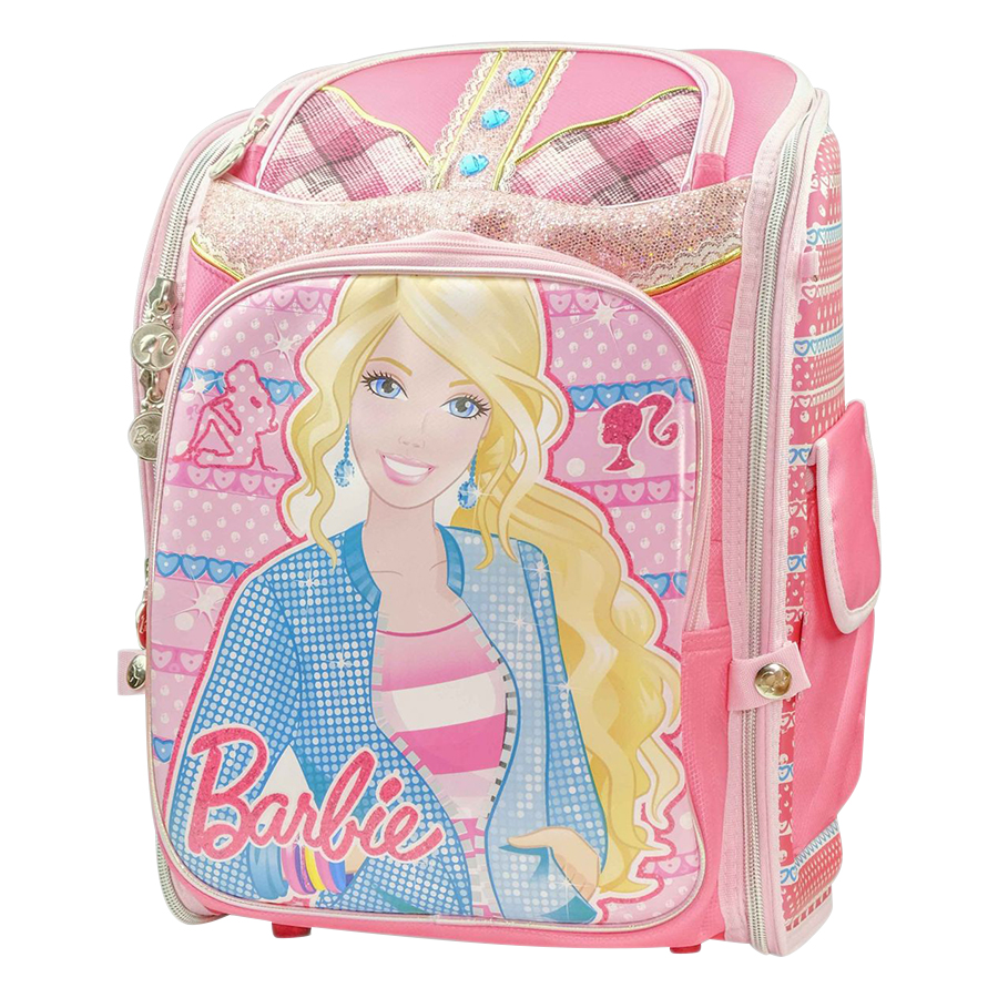 Balo học sinh tiểu học BARBIE BB8051A 27.5 x 18 x 36.5 cm