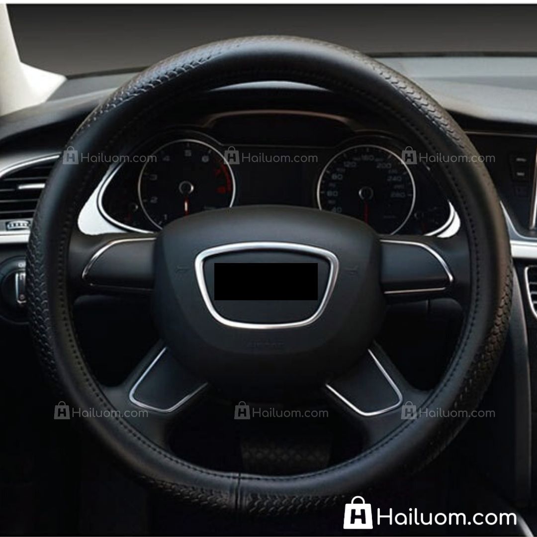 Bọc Vô Lăng ô tô cho HYUNDAI SONATA Da Thật Họa Tiết Da Rắn Cao Cấp